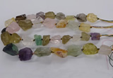 CNG3428 15.5 inches 15*20mm - 20*30mm nuggets mixed quartz beads