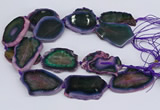 CNG3461 15.5 inches 35*40mm - 45*55mm freeform agate beads