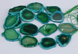 CNG3464 15.5 inches 35*40mm - 45*55mm freeform agate beads