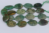 CNG3483 25*35mm - 30*40mm freeform chrysanthemum agate beads