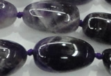 CNG354 15.5 inches 15*20mm - 25*35mm nuggets amethyst beads