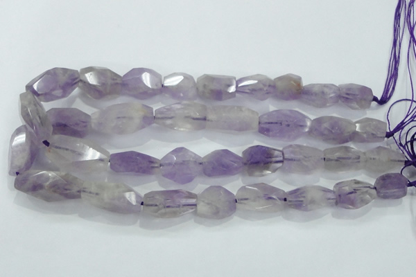 CNG390 15.5 inches 13*15mm – 16*23mm faceted nuggets lavender amethyst bead