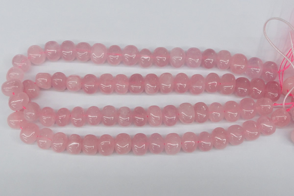 CNG41 15.5 inches 11*15mm nuggets rose quartz gemstone beads