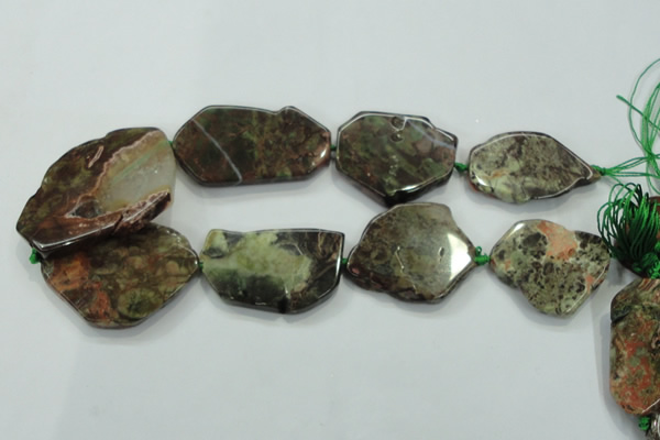 CNG454 15.5 inches 30*35mm - 40*60mm nuggets New kambaba jasper beads