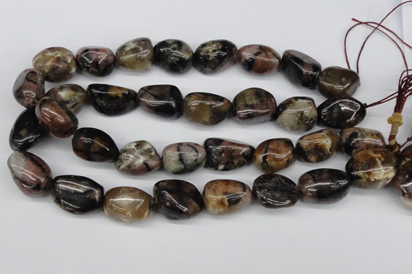 CNG46 15.5 inches 18*25mm nuggets staurolite gemstone beads