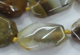 CNG468 15.5 inches 15*20mm - 20*32mm nuggets agate beads