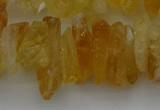 CNG5020 15.5 inches 5*15mm - 8*25mm nuggets citrine beads