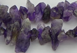 CNG5030 15.5 inches 4*8mm - 6*15mm nuggets amethyst beads