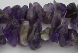 CNG5031 15.5 inches 6*15mm - 8*25mm nuggets amethyst beads