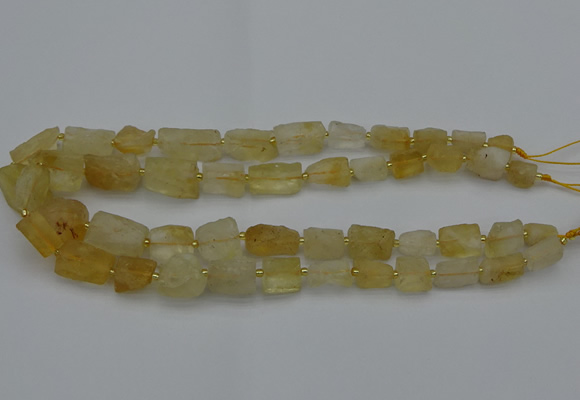 CNG5073 15.5 inches 8*10mm - 15*20mm nuggets citrine beads