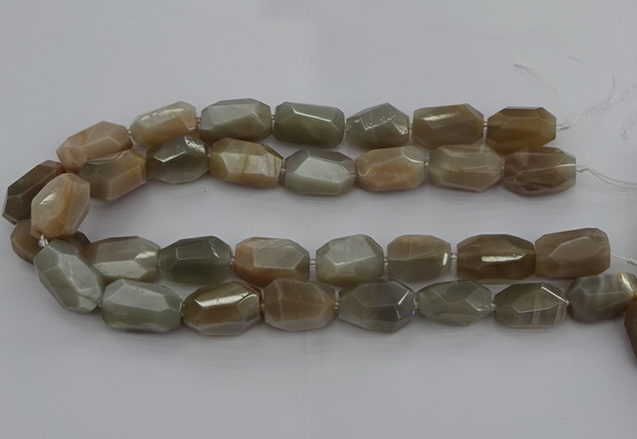 CNG5089 15.5 inches 13*18mm - 15*25mm faceted nuggets sunstone beads