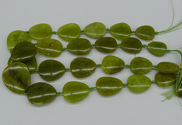 CNG5160 15.5 inches 16*22mm - 30*35mm freeform Korea jade beads