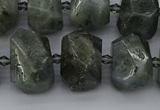 CNG5221 15.5 inches 12*16mm - 15*20mm faceted nuggets labradorite beads