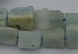 CNG5244 15.5 inches 8*12mm - 15*25mm nuggets aquamarine beads