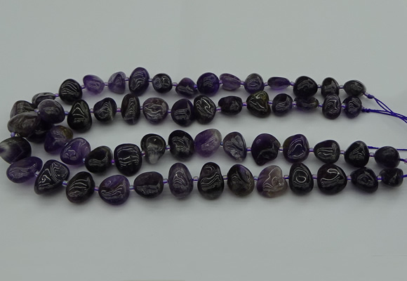 CNG5296 15.5 inches 10*14mm - 15*20mm nuggets amethyst beads