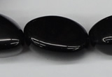 CNG55 15.5 inches 10*12mm - 20*35mm nuggets black agate beads