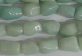 CNG554 15.5 inches 6*8mm nuggets amazonite gemstone beads