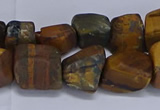 CNG5543 15.5 inches 10*14mm - 12*16mm nuggets yellow tiger eye beads