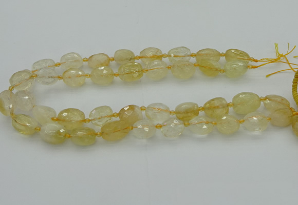 CNG5605 15.5 inches 10*14mm - 13*18mm faceted nuggets citrine beads