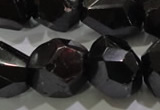 CNG563 15.5 inches 12*16mm faceted nuggets red garnet beads