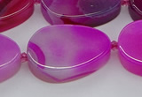 CNG5663 15.5 inches 22*30mm freeform agate gemstone beads