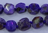 CNG5711 15.5 inches 10*14mm - 12*15mm faceted freeform charoite beads