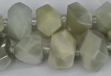 CNG5832 15.5 inches 12*16mm - 15*20mm faceted nuggets moonstone beads