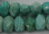 CNG5840 15.5 inches 12*16mm - 13*18mm faceted nuggets amazonite beads