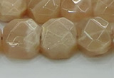 CNG5872 15.5 inches 8*12mm - 12*16mm faceted freeform moonstone beads