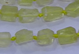 CNG5903 15.5 inches 4*6mm - 6*10mm nuggets rough lemon quartz beads