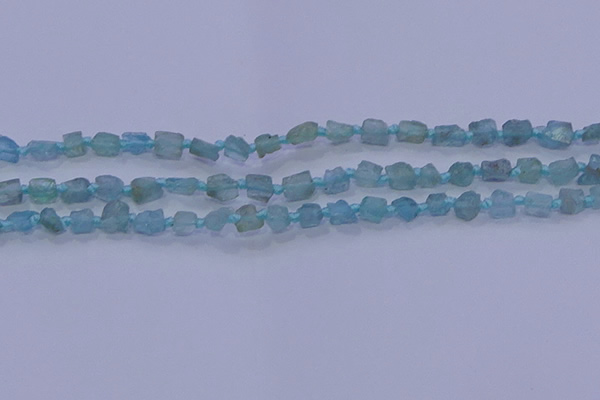 CNG5908 15.5 inches 4*6mm - 6*10mm nuggets rough light apatite beads