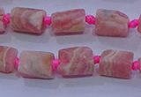 CNG5914 15.5 inches 4*6mm - 6*10mm nuggets rough rhodochrosite beads