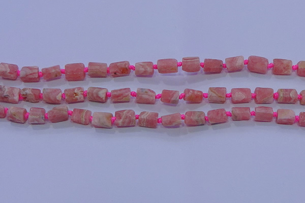 CNG5914 15.5 inches 4*6mm - 6*10mm nuggets rough rhodochrosite beads