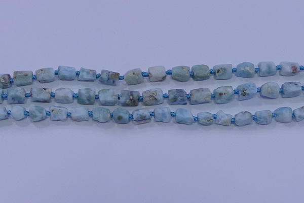 CNG5915 15.5 inches 4*6mm - 6*10mm nuggets rough larimar beads