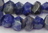 CNG5928 15.5 inches 10*14mm - 13*18mm faceted nuggets sodalite beads