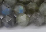 CNG6038 15.5 inches 12mm faceted nuggets labradorite beads