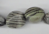 CNG62 15.5 inches 12*18mm - 20*30mm nuggets black water jasper beads