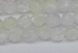 CNG6258 15.5 inches 6mm faceted nuggets green cherry quartz beads