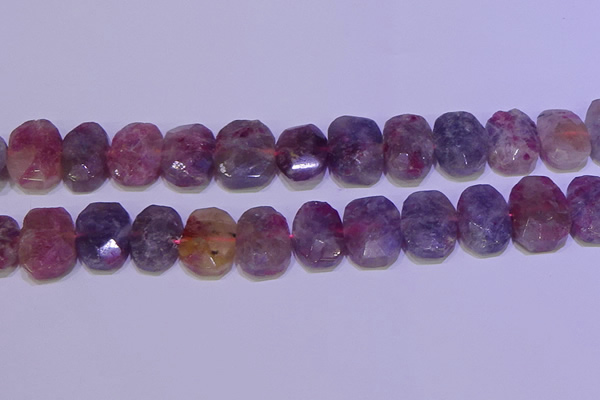 CNG6306 15.5 inches 13*18mm - 15*20mm faceted freeform tourmaline beads