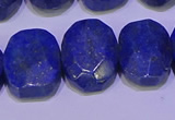 CNG6315 15.5 inches 13*18mm - 15*20mm faceted freeform lapis lazuli beads