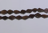 CNG6332 15.5 inches 14*18mm - 16*22mm freeform smoky quartz beads