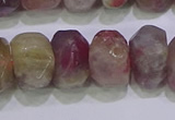 CNG6381 15.5 inches 6*14mm - 8*14mm nuggets tourmaline beads