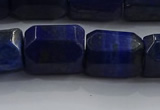 CNG6431 15.5 inches 15*20mm faceted nuggets lapis lazuli beads