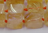 CNG6804 15.5 inches 8*12mm - 10*16mm nuggets citrine beads