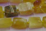 CNG6812 15.5 inches 5*8mm - 8*12mm nuggets yellow opal beads