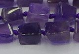 CNG6818 15.5 inches 5*8mm - 8*12mm nuggets amethyst beads