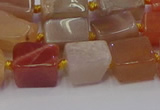 CNG6824 15.5 inches 5*8mm - 8*12mm nuggets sunstone beads