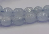 CNG6862 15.5 inches 8*12mm - 10*14mm nuggets aquamarine beads