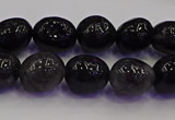 CNG6868 8*12mm - 10*14mm nuggets black rutilated quartz beads