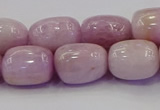 CNG6878 15.5 inches 12*16mm - 13*18mm nuggets pink kunzite beads